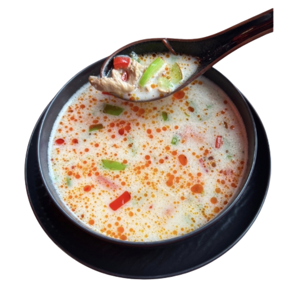 HİNDİSTAN CEVİZİ SÜTLÜ TAVUK ÇORBASI